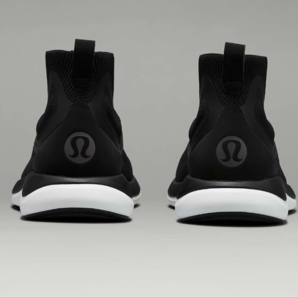 Lululemon Chargefeel Mid Womens Workout Shoe In Black/Anchor/White Size 9.5 - Picture 7 of 17